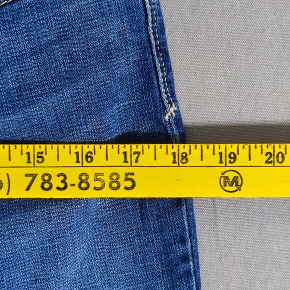 Levi's jeans women's junior 11 S/C denim blue colour boot cut low-rise cowgirl - Picture 11 of 14